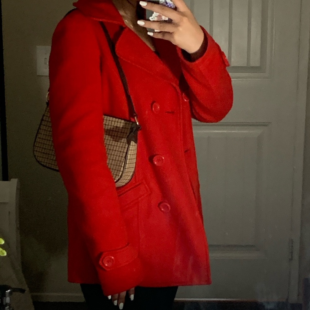 Red Blazer Jacket - Picture 3 of 7